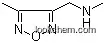Molecular Structure of 588730-16-9 (N,4-Dimethyl-1,2,5-oxadiazole-3-methanamine)